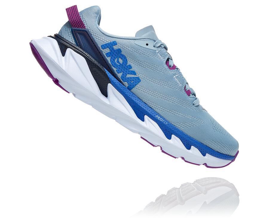 Tenis Hoka One One Feminino Azuis - Elevon 2 - 975-MHEDFN